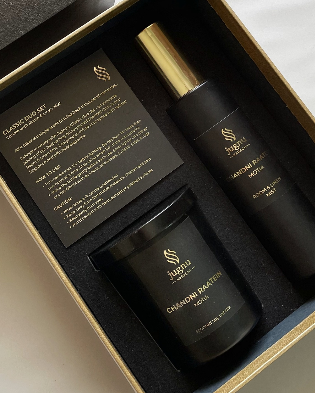 Classic Duo Box - Candle & Linen Mist