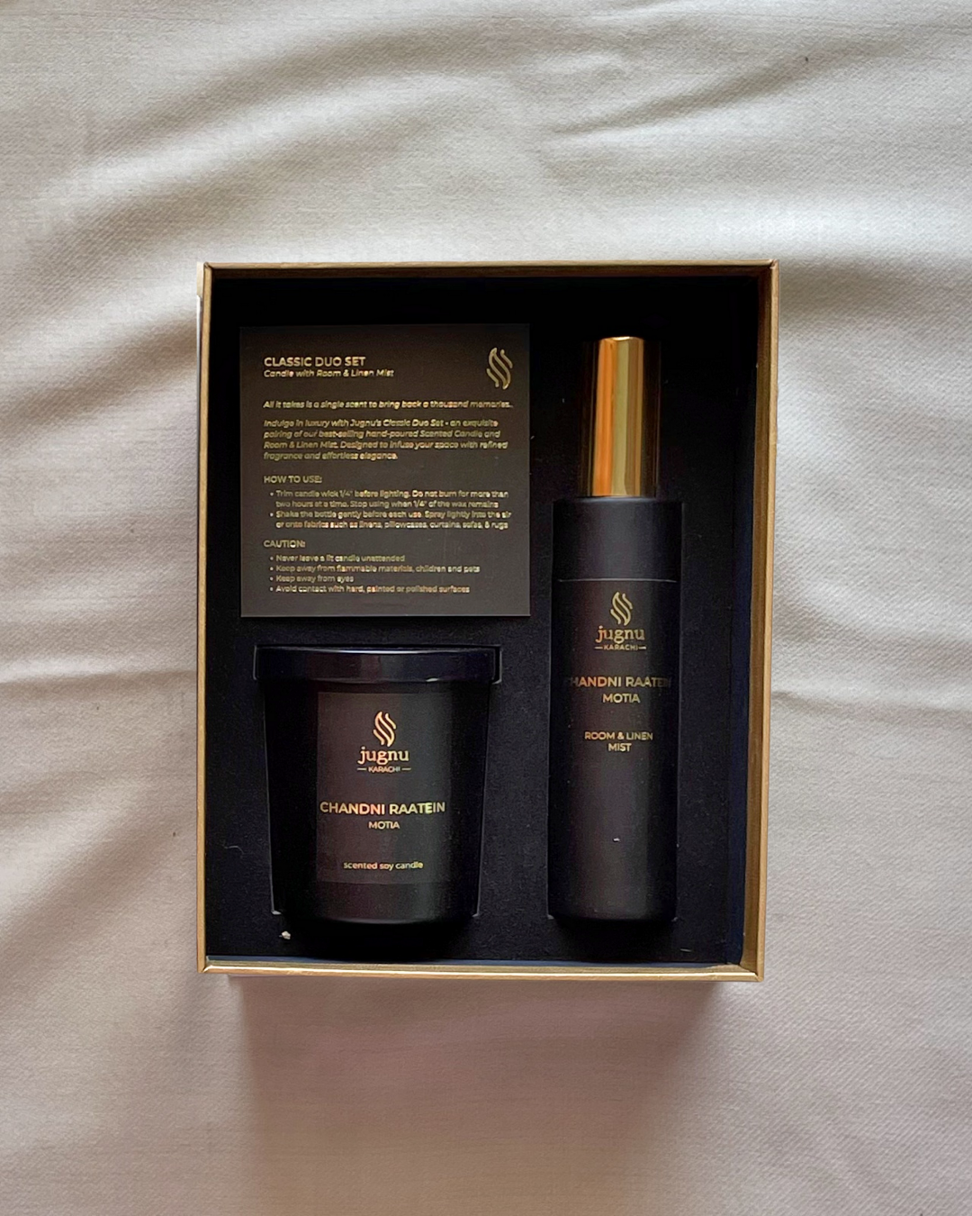 Classic Duo Box - Candle & Linen Mist