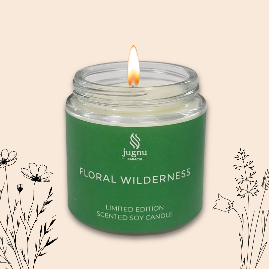 Floral Wilderness - Hand-poured Scented Soy Candle (Limited Edition)