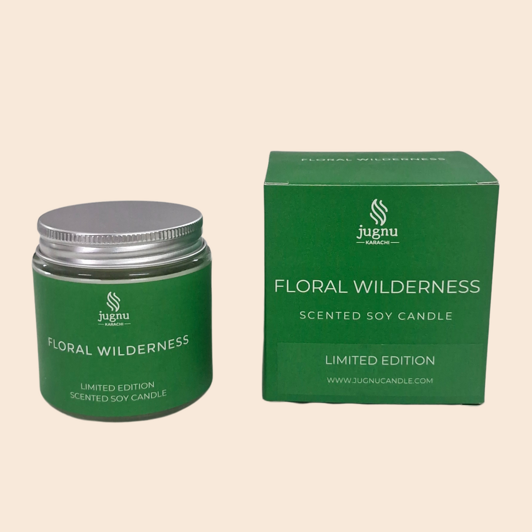 Floral Wilderness - Hand-poured Scented Soy Candle (Limited Edition)