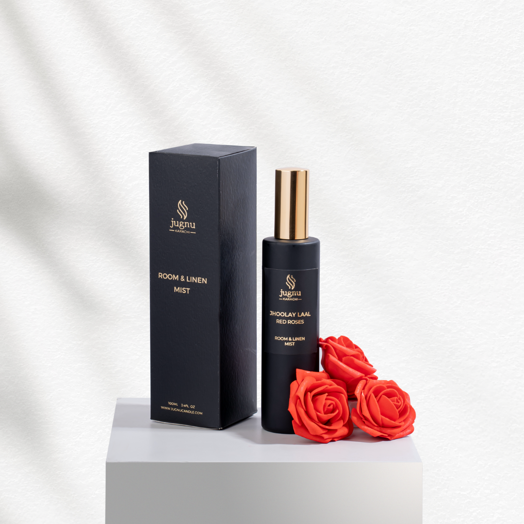 Jhoolay Laal (Red Roses) - Room & Linen Mist