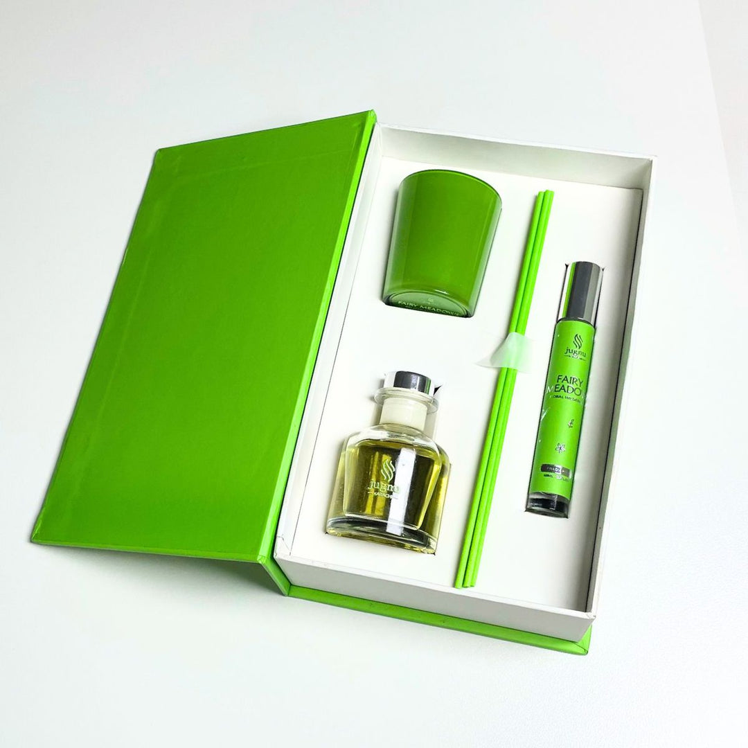 Fairy Meadows (Floral Wilderness) Gift Set - Candle | Diffuser | Pillow Mist