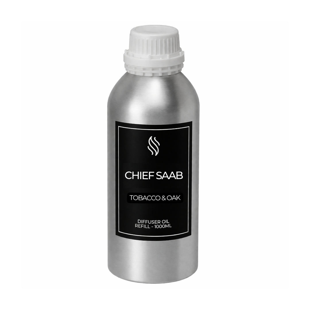 Chief Saab (Tobacco & Oak) - Aroma Oil | Waterless Diffuser Oil Refill