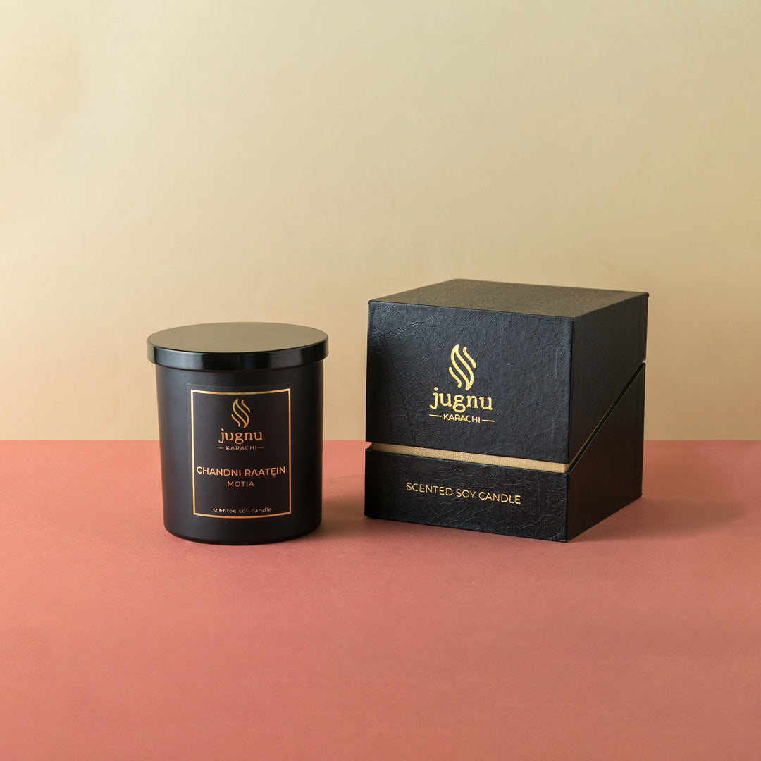 Chandni Raatein (Motia) - Hand-poured Scented Soy Candle
