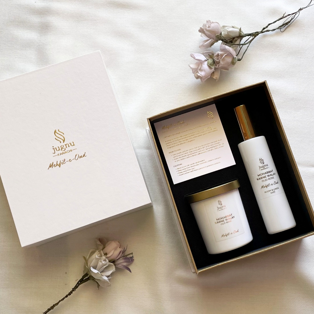 Oud Duo Box - Candle & Linen Mist