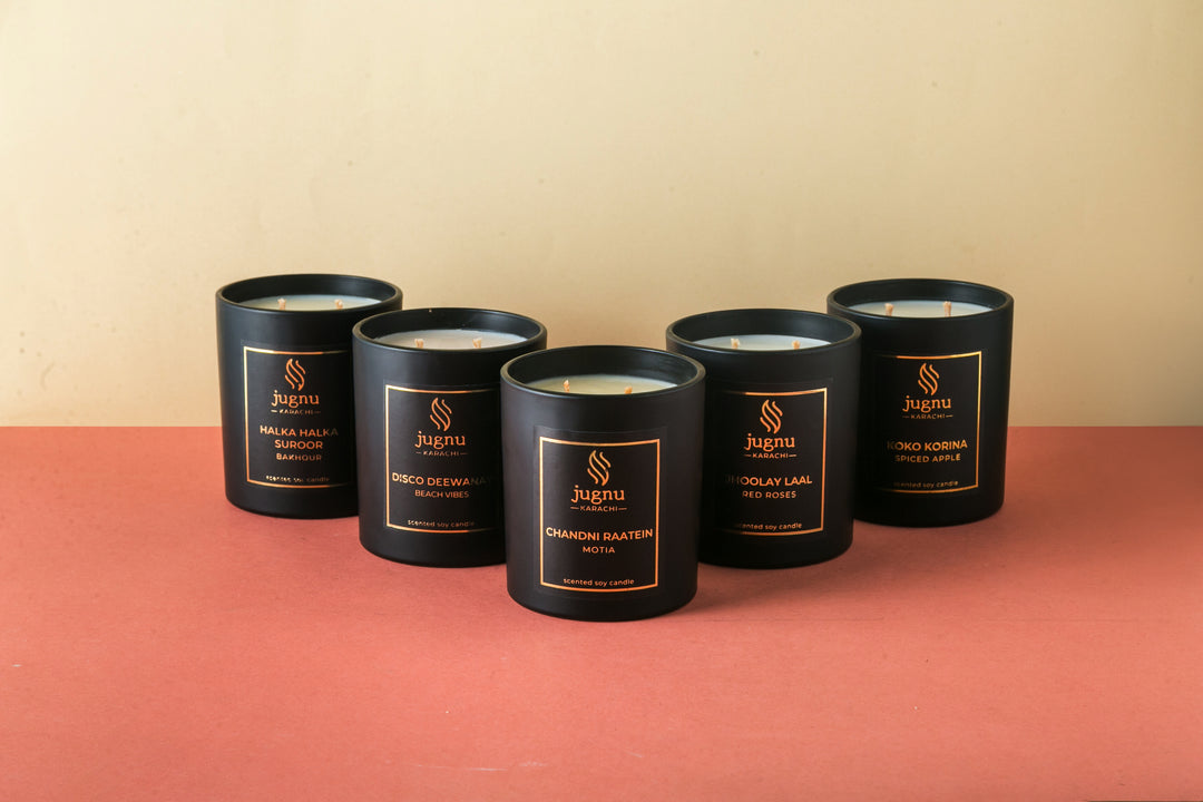 Chandni Raatein (Motia) - Hand-poured Scented Soy Candle