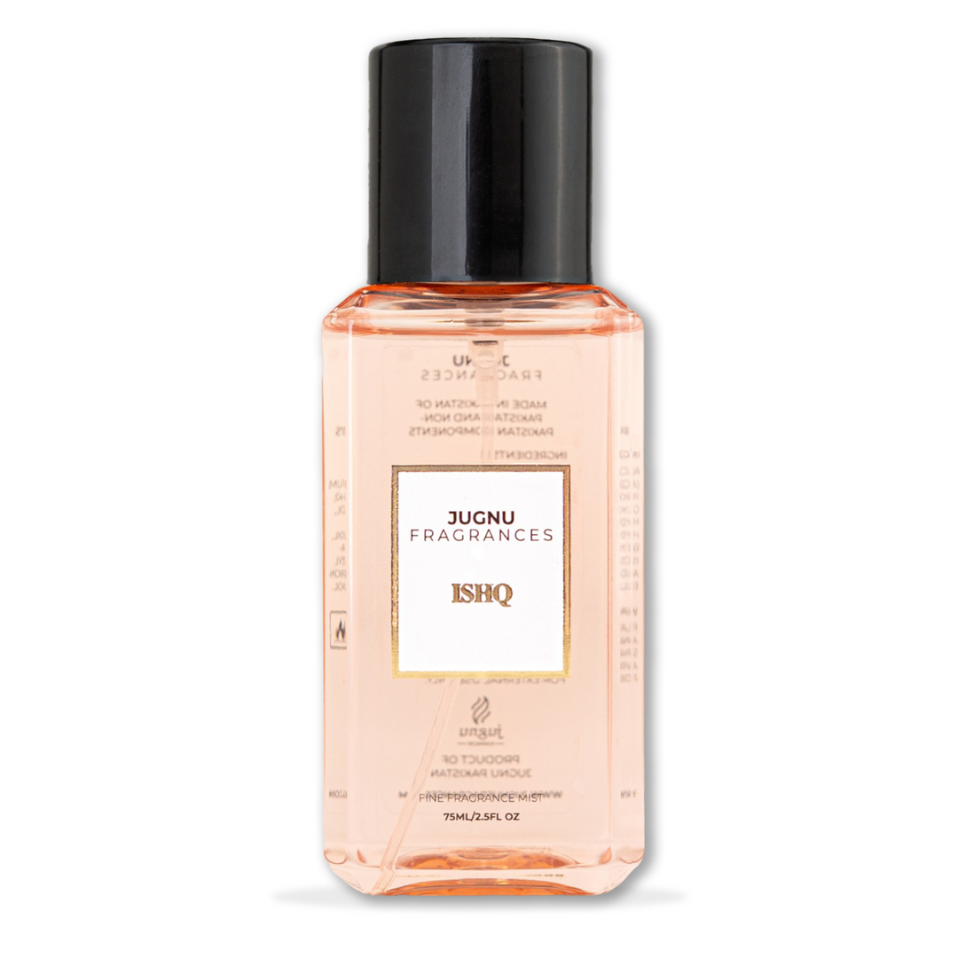 Ishq - Body Mist 75ml - Jugnu Fragrances