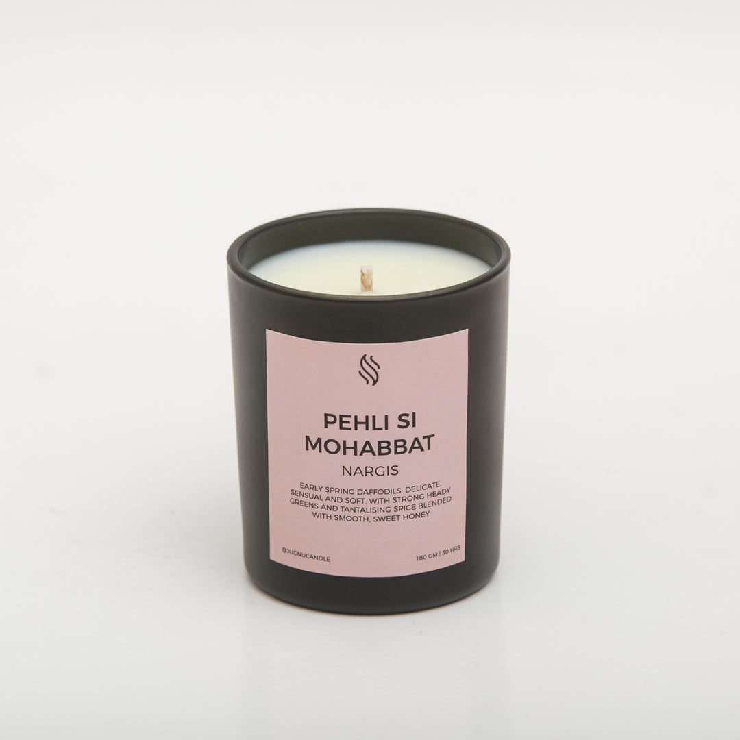 Pehli Si Mohabbat (Nargis) - Hand-poured Scented Soy Candle